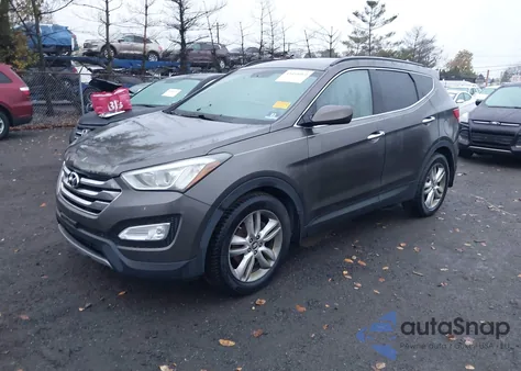 2013 Hyundai Santa Fe Sport 2.0T из США, поврежденный, VIN 5XYZUDLA1DG012889